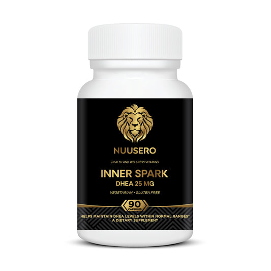 Inner Spark: Reignite Your Vitality with 25mg DHEA